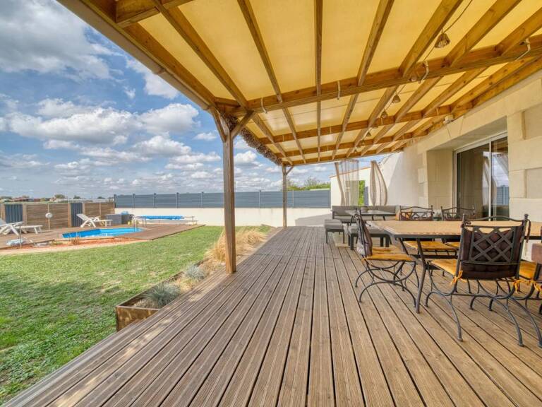 17170 LA RONDE – LONGÈRE RÉNOVÉE – 94 M² – 3 CHAMBRES – PISCINE — photo 1
