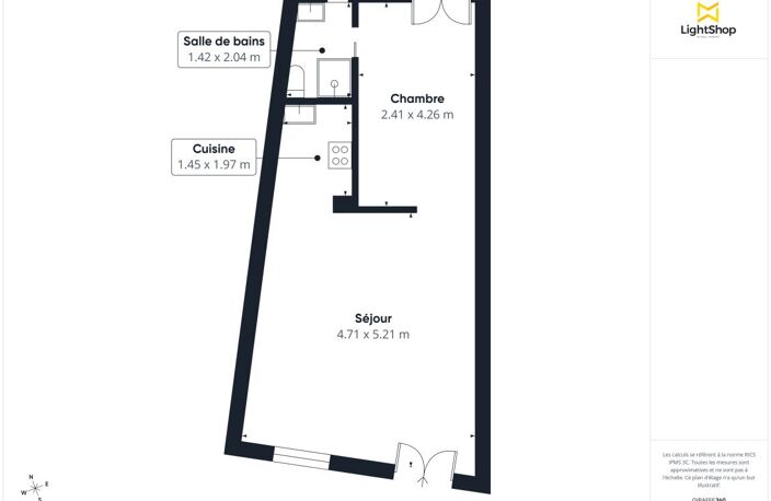 Appartement 2 pièces d'exception avec jardin et terrasse 43m² — Rue Lepic, Paris 18e — photo 3
