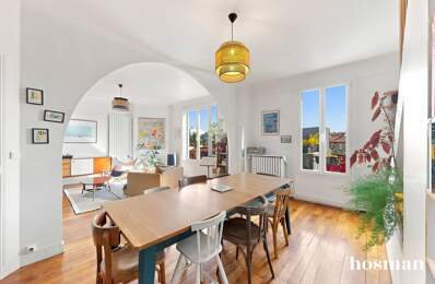 Coup de coeur - 4 pièces de 86m² - 130m2 au sol - Dernier étage - entièrement rénové - rue Carnot, Montreuil — photo du bien