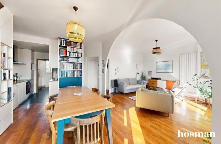 Coup de coeur - 4 pièces de 86m² - 130m2 au sol - Dernier étage - entièrement rénové - rue Carnot, Montreuil — photo 2