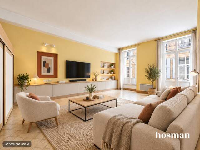 Appartement T3 de 83 m² avec balcon et mezzanines – Au coeur du quartier Chartrons, Bordeaux — photo du bien