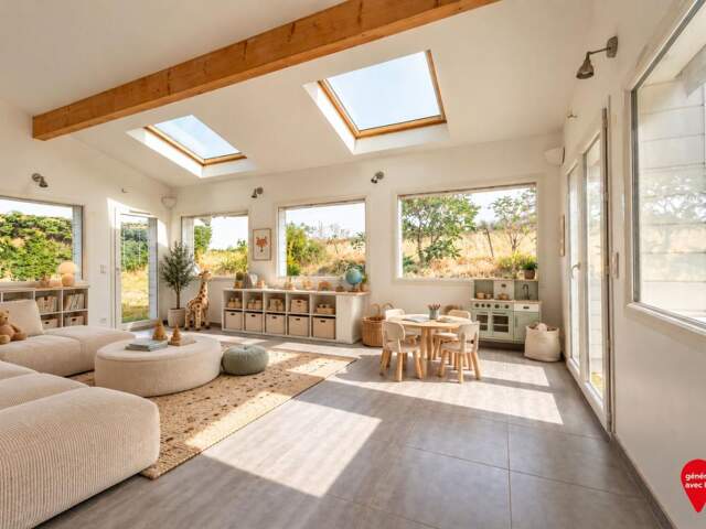 En exclusivité chez ORPI Côté Salvagny ! Belle villa familiale avec parc piscinable de 1 500 m² à Lentilly — photo du bien
