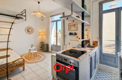 Magnifique appartement meublé de type 2 d'environ 28m² au centre ville de Bandol — photo du bien