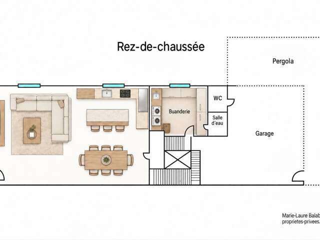 La Valette-du-Var ? Maison 120 m² - 3 chambres, terrain 200 m² et garage — photo du bien