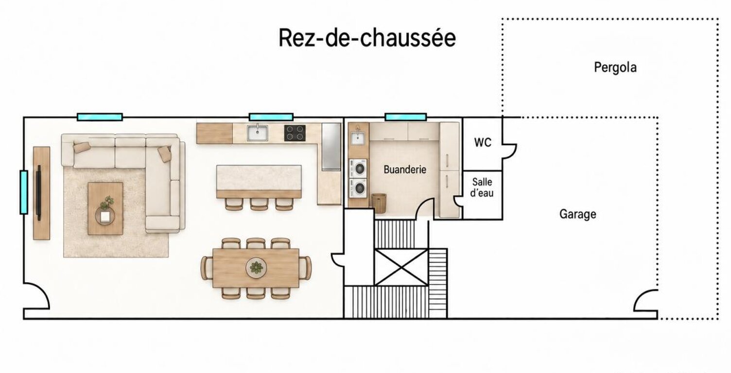 La Valette-du-Var ? Maison 120 m² - 3 chambres, terrain 200 m² et garage — photo 1