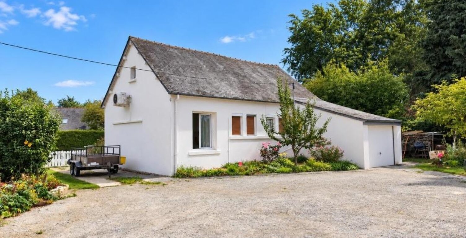 29540 Spezet maison de plain pied 2 chambres garage garage, cour et jardin — photo 1