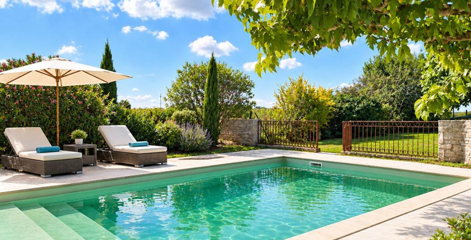 Maison VAL DE COGNAC 8 pièces, 4 chambres, avec piscine et jardin clos — photo 1
