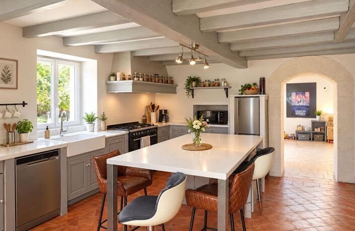 Maison VAL DE COGNAC 8 pièces, 4 chambres, avec piscine et jardin clos — photo 2