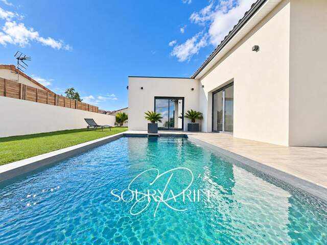 VILLA 2024 , PLAIN-PIED , 3 CHAMBRES , PISCINE, AUCUN TRAVAUX — photo du bien