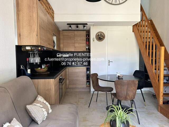 HERAULT - LOUPIAN (34140) - MAISON EN COPROPRIETES - T2 BIS AVEC TERRASSE JARDIN PARKING — photo du bien