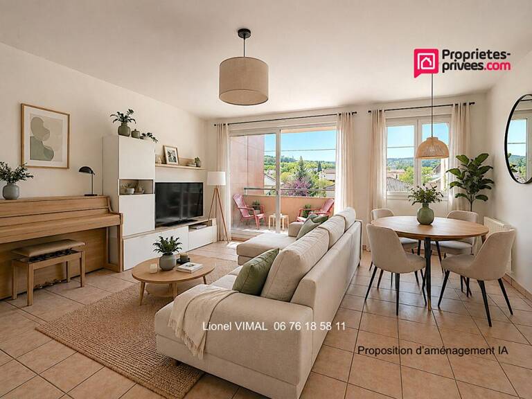 Appartement 2 pièces 46,5m2 avec balcon et parking — photo 1