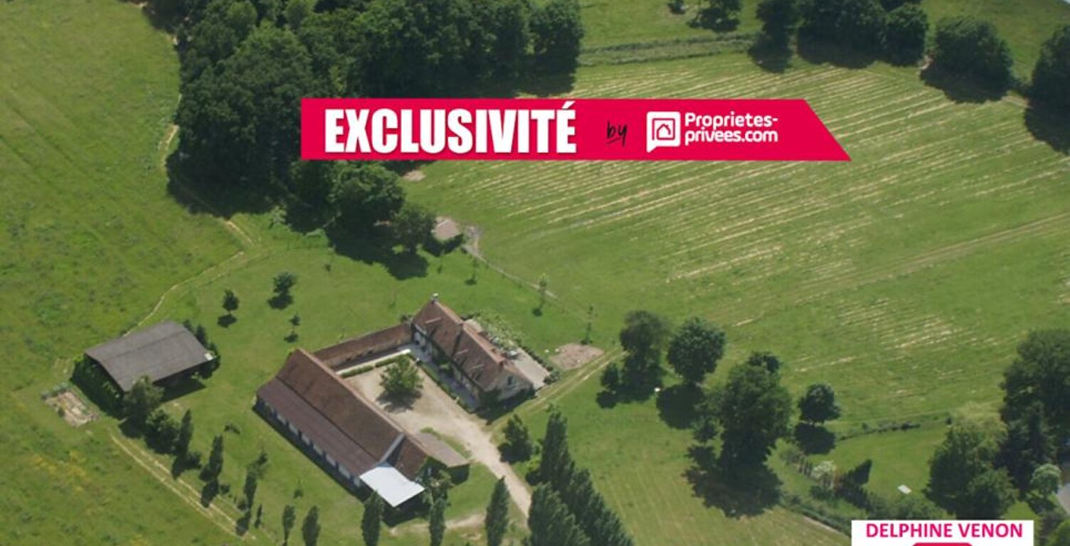 Exclusivité - Propriété avec beaucoup de cachet proche de Tigy ; Longère, Ecuries, piste d'entrainement, prés, bois et plan d'eau sur  20 hectares environ — photo 1