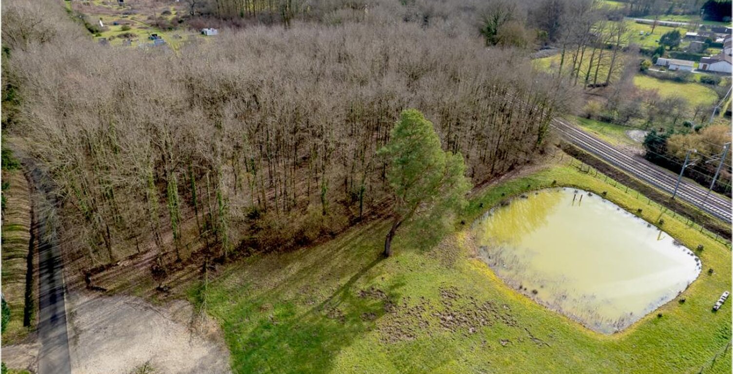 Terrain constructible - Thenioux, avec un étang - 4322 m²  - — photo 1