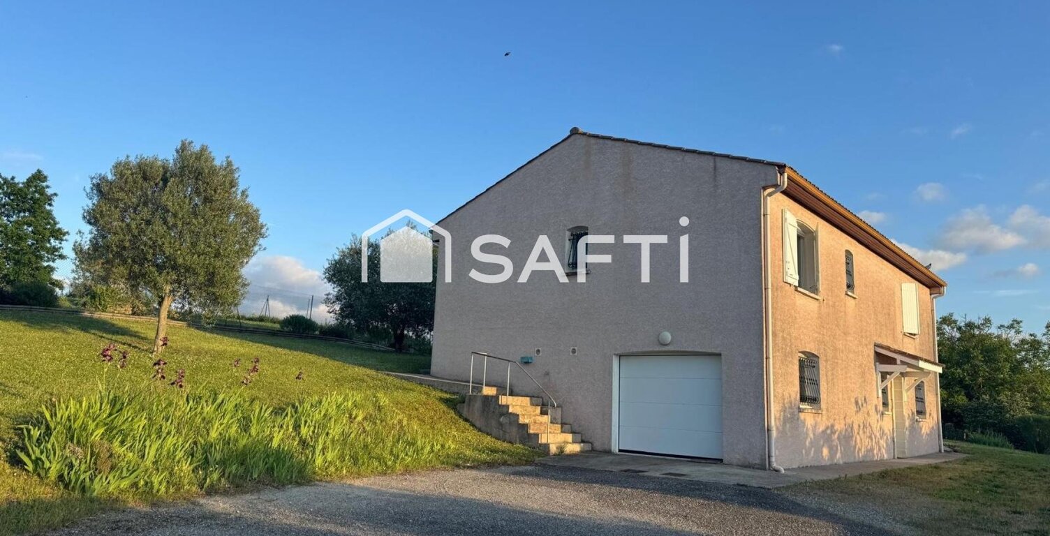Maison familiale   4 chambres, garage et un jardin vue dégagée à Belvèze du Razès — photo 1