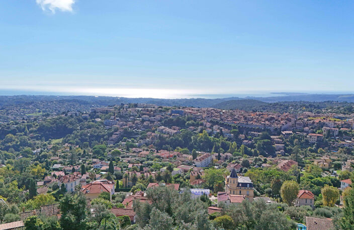 SOUS OFFRE - Exclusivité - Hauteurs de Vence - Terrain de 5. — photo 2