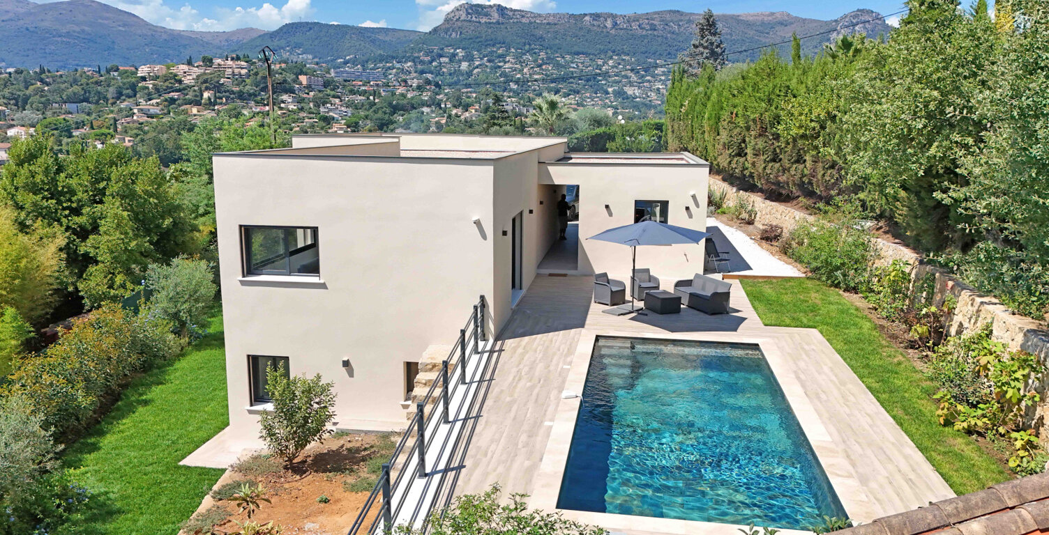 Vence - Villa contemporaine de 225 m2 avec vue mer — photo 1