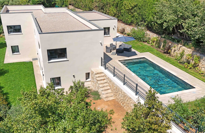 Vence - Villa contemporaine de 225 m2 avec vue mer — photo 2