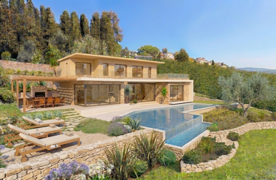 EXCLUSIVITE VENCE - Terrain à bâtir avec vue mer — photo du bien
