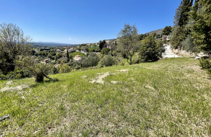 EXCLUSIVITE VENCE - Terrain à bâtir avec vue mer — photo 4
