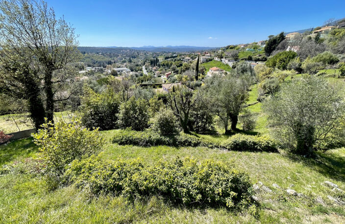 EXCLUSIVITE VENCE - Terrain à bâtir avec vue mer — photo 5