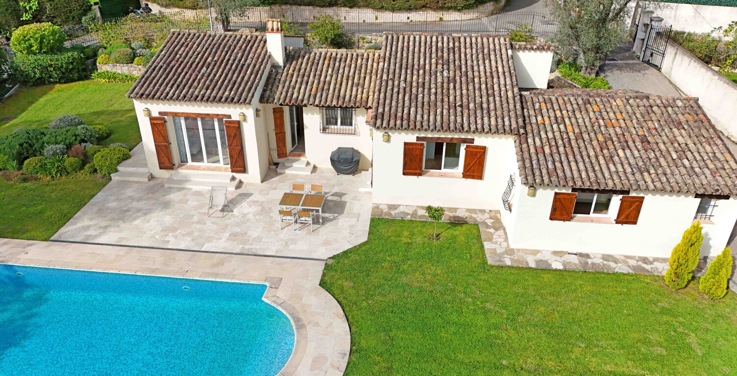 Villa plain-pied de 140 m2 - Tourrettes-sur-Loup — photo 1
