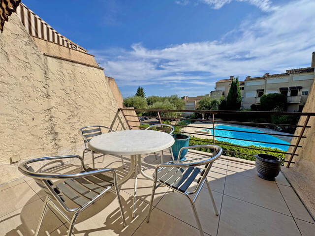 Vence - Appartement de 2 pièces avec terrasse, résidence ave — photo du bien