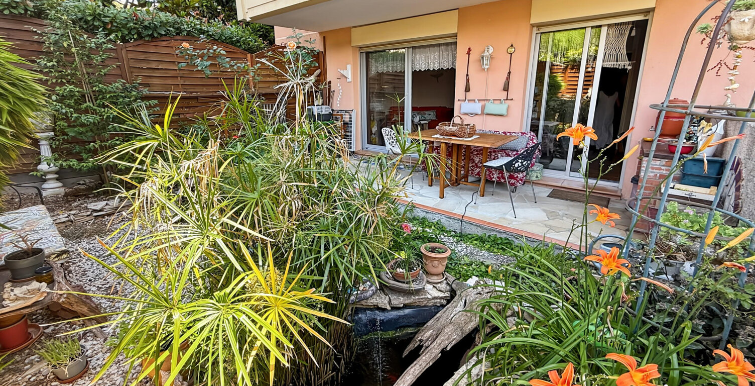 Nice Fabron 2 pièces Rez de jardin — photo 1