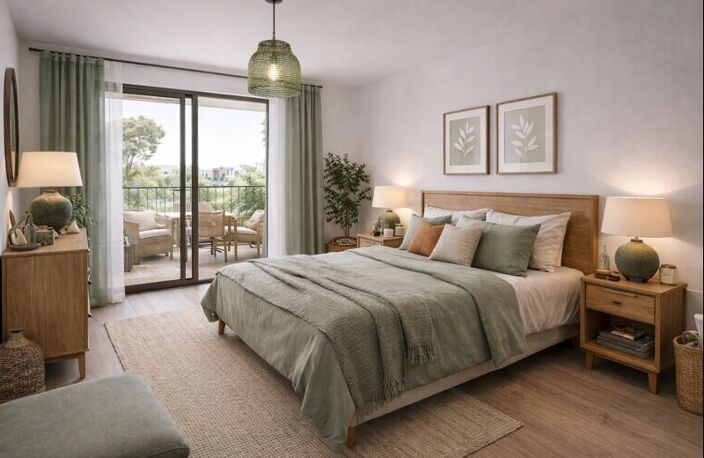 RESIDENCE INTIMISTE - PROCHE CENTRE VILLE - 2P 50M² AVEC EXTERIEUR — photo 4