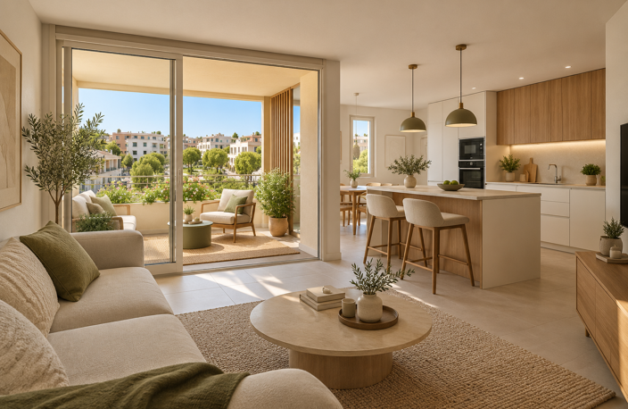 -CENTRE VILLE - BEL APPARTEMENT 3P DE 60M² AVEC TERRASSE — photo 2