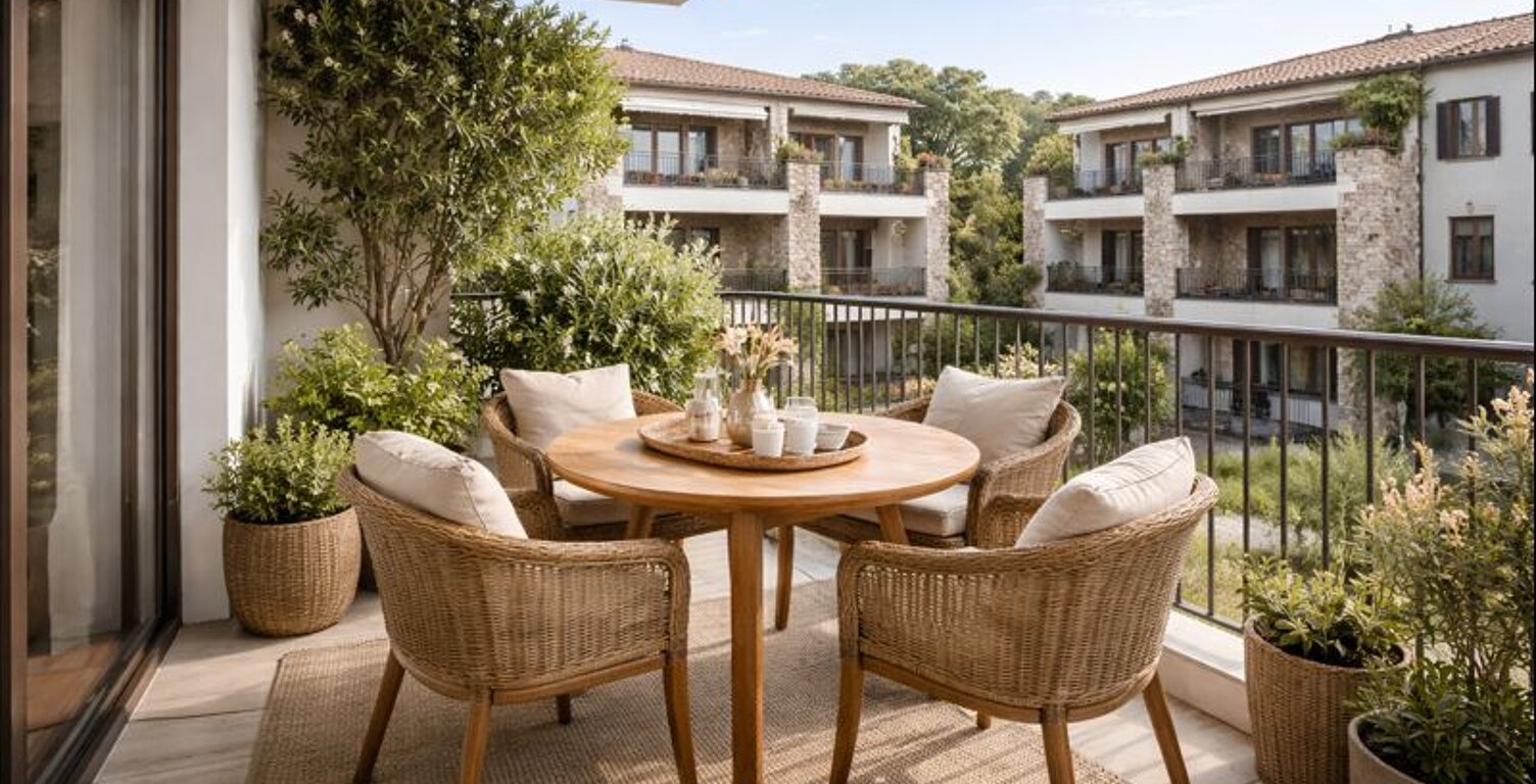 -RESIDENCE INTIMISTE PROCHE CENTRE VILLE - T3 DE 65M² AVEC EXTERIEUR — photo 1