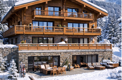 Un refuge d’exception au cœur de Megève / An exceptional retreat in the heart of Megève — photo du bien