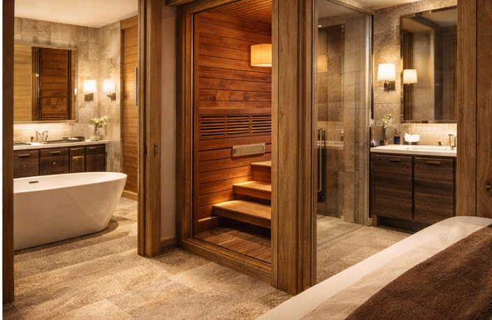 -Un refuge d’exception au cœur de Megève / An exceptional retreat in the heart of Megève — photo 5
