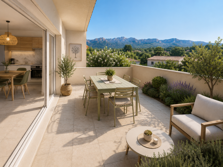  Le confort du neuf au cœur des Alpes ! T4 de 102 m² avec balcon et parking  — photo 1