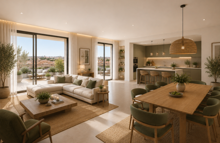 - BIEN D'EXCEPTION - 5P DE 110M² EN DERNIER ETAGE AVEC TERRASSE DE 160M² — photo 2