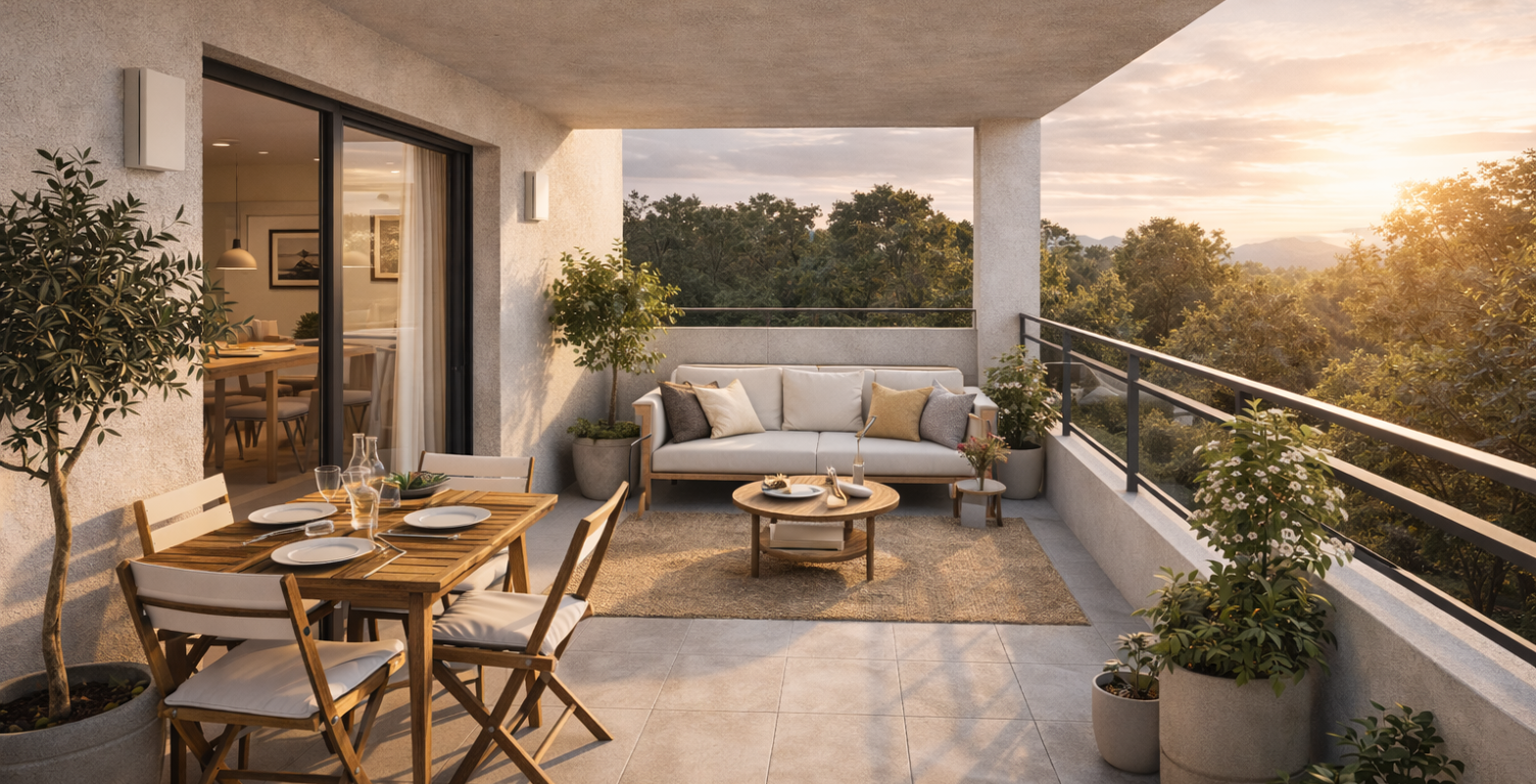 -T4 avec séjour 42 m² + terrasse large – Adresse recherchée Aix — photo 1