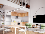 - T4 duplex de 100 m² avec terrasse et vue dégagée sur les Alpilles — photo 2