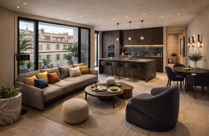 -A 5MIN A PIED DE LA ROTONDE - GRAND 2P DE 50M² AVEC EXTERIEUR — photo 2