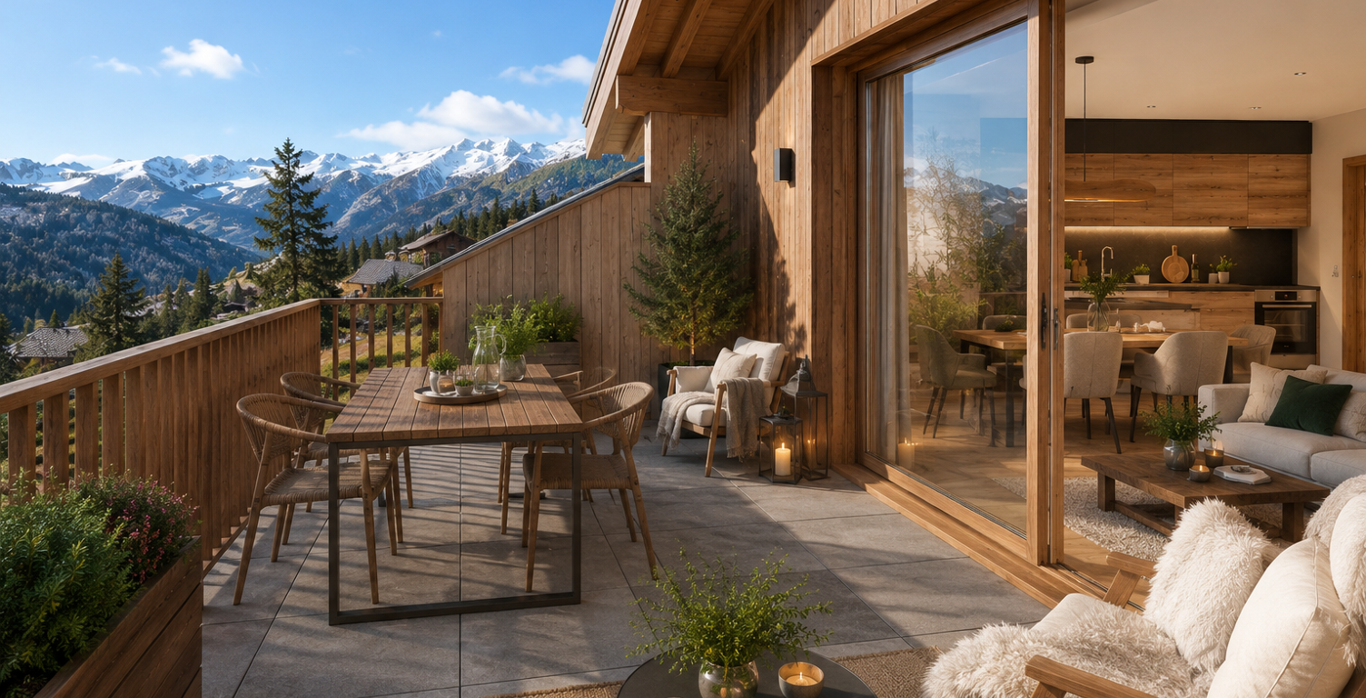 Appartement neuf 3 pièces avec balcon à deux pas des pistes — photo 1
