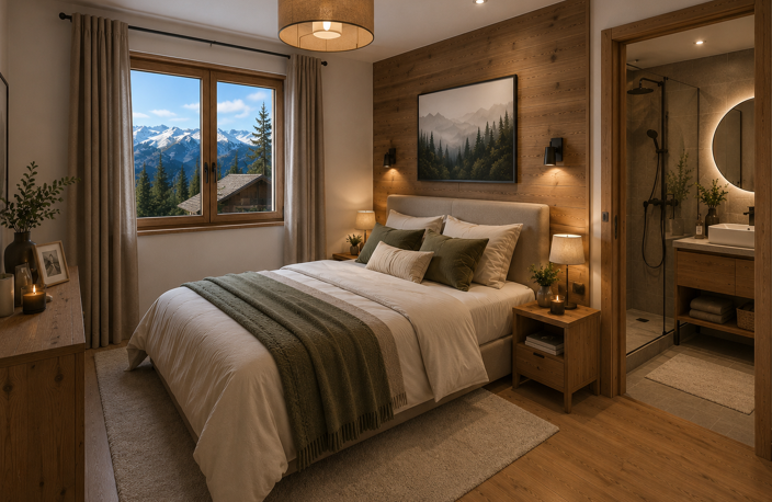 Appartement neuf 3 pièces avec balcon à deux pas des pistes — photo 3