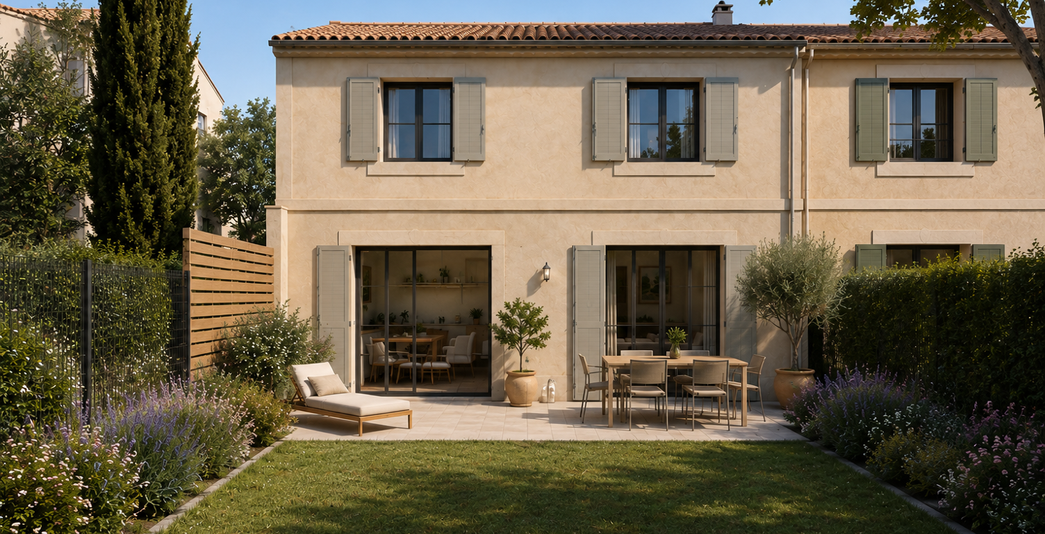 - Maison 4 pièces de 80m² avec garage et jardin de 110m² — photo 1