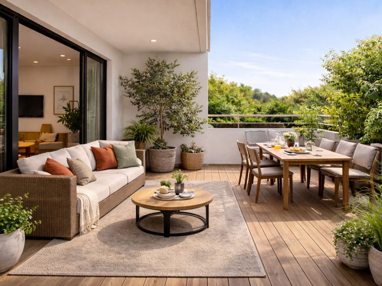 SUPERBE T4 LUMINEUX DE 80m² avec DEUX TERRASSES — photo 1