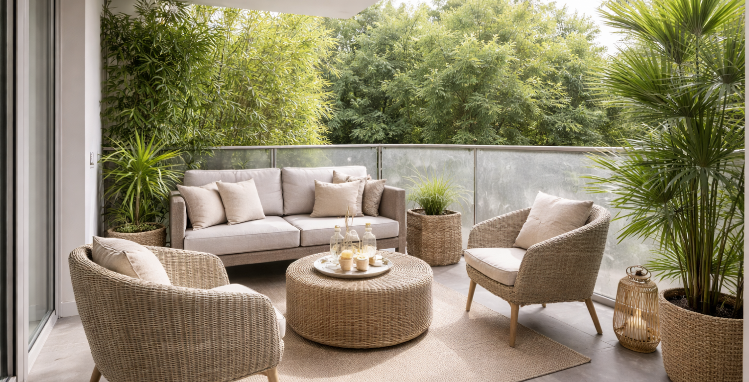 -ALLEES PROVENCALES - GRAND T2 de 50m² AVEC TERRASSE ET PARKING — photo 1