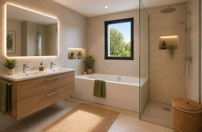 Maison neuve avec jardin privatif et garage - ZONE DU PESQUIER — photo 4