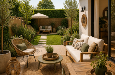 - ROGNES PROCHE CENTRE VILLE - 4P DE 95M² EN REZ-DE-JARDIN  — photo du bien