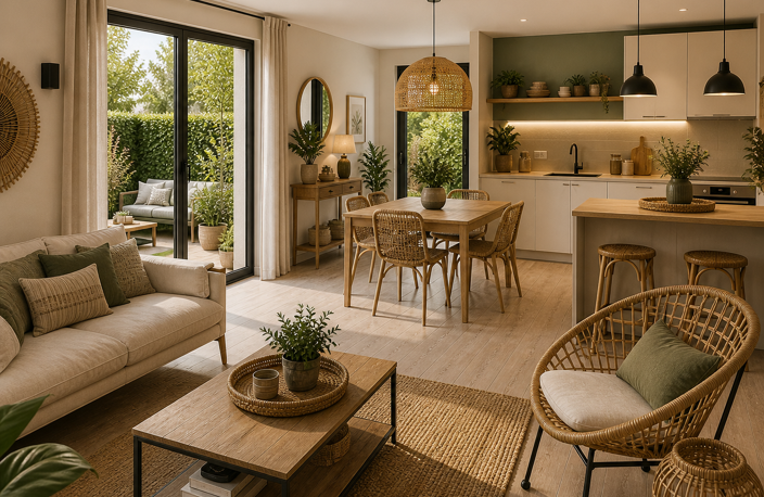 - ROGNES PROCHE CENTRE VILLE - 4P DE 95M² EN REZ-DE-JARDIN  — photo 2