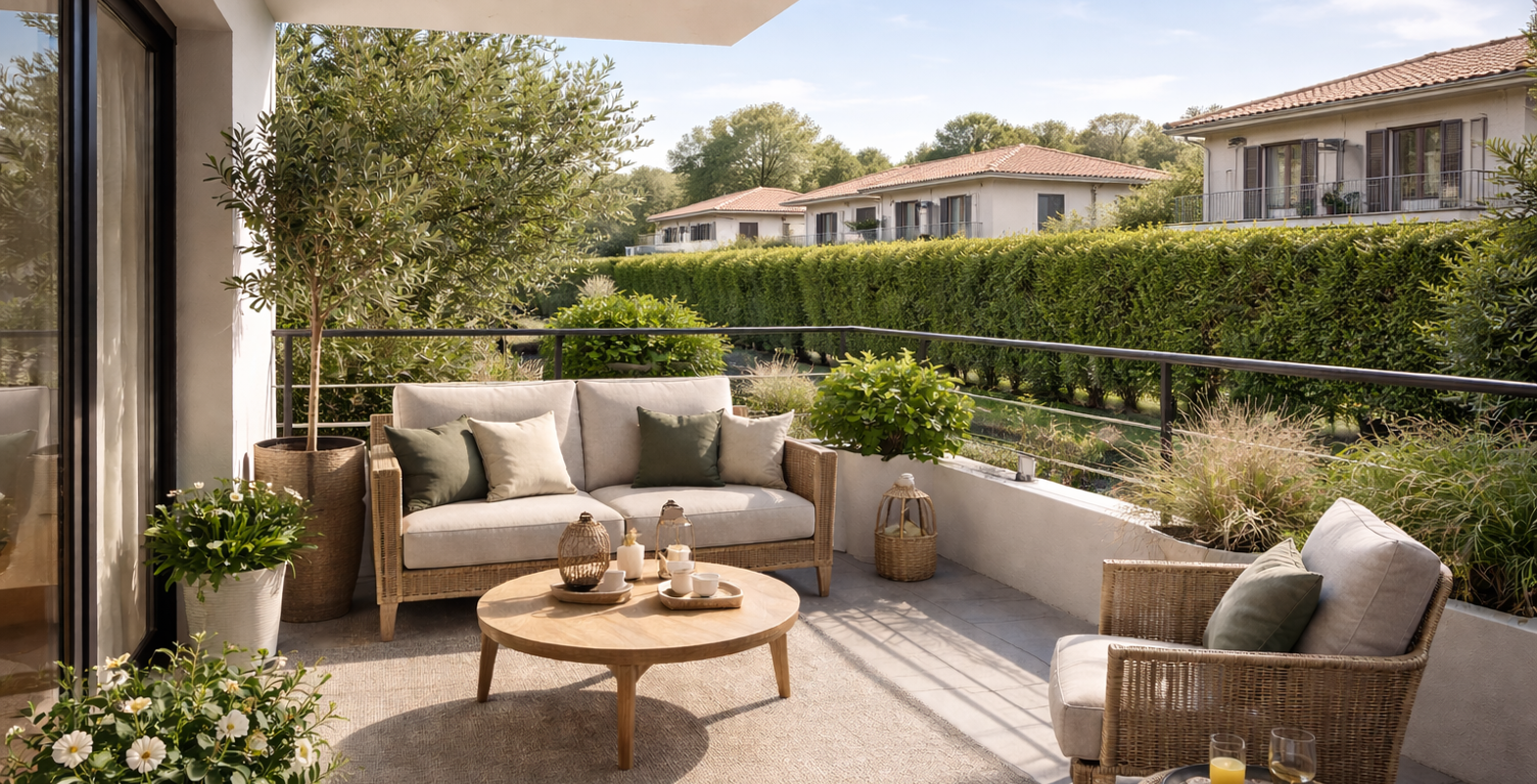 -T2 neuf avec terrasse et parking – prestations premium, emplacement privilégié — photo 1