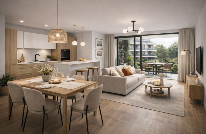 -SECTEUR GRIFFON - 4P DE 85M² AVEC EXTERIEUR DE 12M² — photo 2