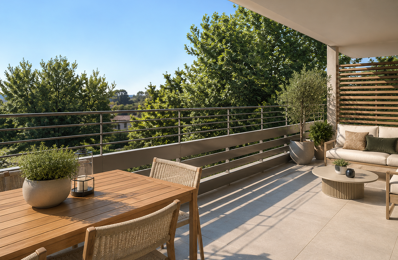 - T2 d'exception aux portes du centre-ville d'Aix-en-Provence avec balcon  — photo du bien