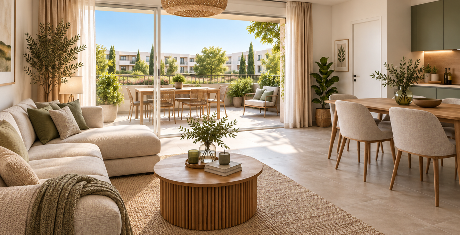 GRAND T3 avec terrasse et parking - Sénas  — photo 1