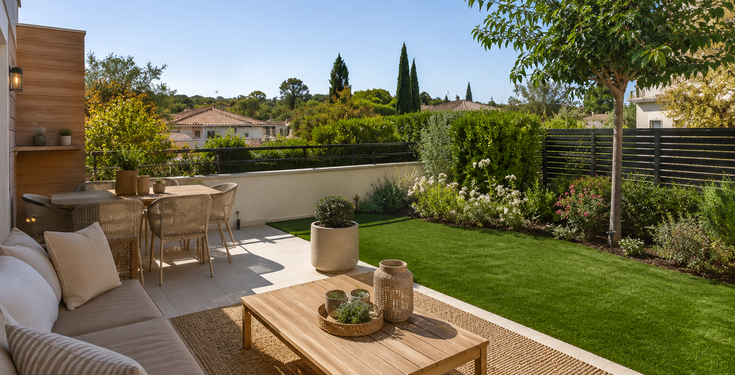 VIEUX VILLAGE - BEAU T2 AVEC TERRASSE ET JARDIN  — photo 1